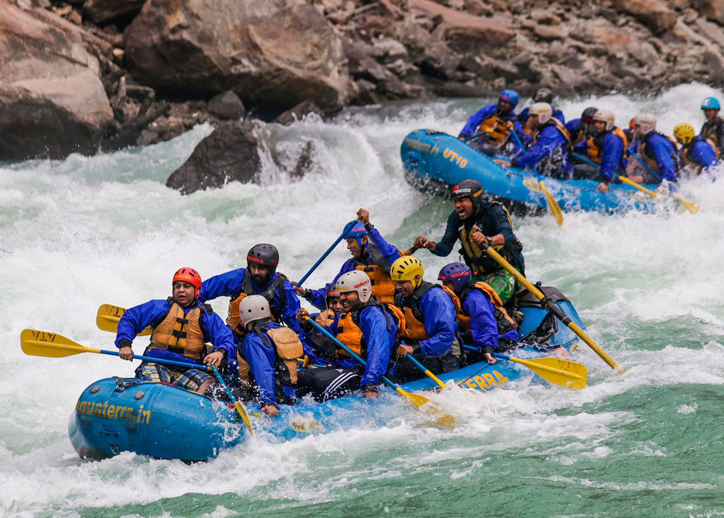 River Rafting in Rishikesh | Bonfire Hostels